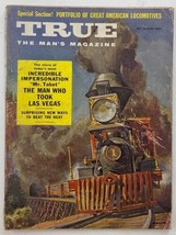 VTG True The Man&#39;s Magazine August 1955 Mr. Tabet Who Took Vegas No Label - £15.16 GBP