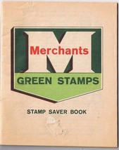 Merchants Green Stamps Stamp Saver Book 30 Pages - £2.67 GBP