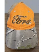 Ford Camouflage Hat Camo Baseball Cap Orange Distressed Adjustable Cars ... - €12,70 EUR