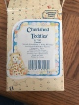 Cherished Teddies Figurine 617113 - Phoebe A Little Friendship Is A Big ... - £14.44 GBP