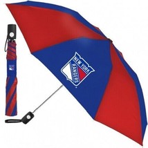 NHL New York Rangers 42&quot; Travel Umbrella by McArthur for WinCraft - £27.96 GBP
