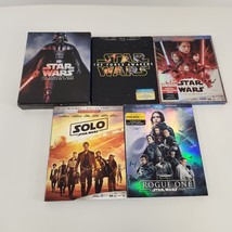 Star Wars Blu Ray DVD Lot Episode 1-8 Rogue One Solo Guide to the Galaxy Bonus - £45.64 GBP