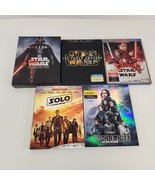 Star Wars Blu Ray DVD Lot Episode 1-8 Rogue One Solo Guide to the Galaxy... - £45.59 GBP