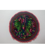 Ayahuasca visions shipibo native round cloth ajo sacha 313 - $838.86 MXN