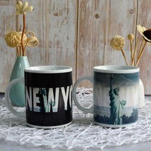 Color Changing! New York City Skyline ThermoH Exray Ceramic Coffee Mug - £11.94 GBP