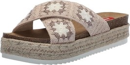 Unionbay Women&#39;s Peaceful Crochet Low-Heel Platform Footbed Sandals - Si... - $19.99