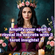 ️3Q Mini Tarot Spell Evaluation Insight on Energies + Mini Spell Surge B... - $89.99