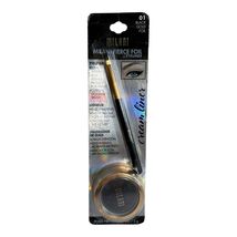 Milani Fierce Foil Eyeliner 01 Black Gold Foil New - $28.49