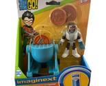 Fisher-Price Imaginext Teen Titans Go! Meat Party Cyborg Figure Set *New - £23.97 GBP