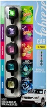 Febreze Car Vent Clips 5-Pack Gain Original Moonlight Breeze Fresh Unstoppables - £13.44 GBP