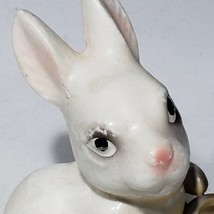 Vintage Rabbit Bunny with Bucket Toothpick Holder Mini Planter Made In Japan - £7.97 GBP