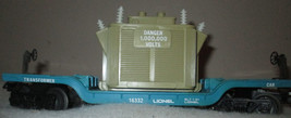 16332 Lionel Lines Depressed Flatcar with Transformer - £23.06 GBP