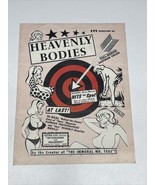 Russ Meyer Heavenly Bodies Original Movie Press Kit Poster 1963 Eastman JD - $7,836.79 MXN