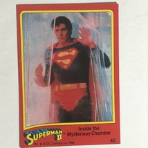 Superman II 2 Trading Card #42 Christopher Reeve - £1.55 GBP