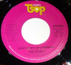The O&#39;Jays 45 RPM Record TSOP 3771 Just Can&#39;t Get Enough / Christmas Ain... - $6.64