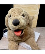 IKEA Gosig Golden Retriever Stuffed Plush Dog Soft Eyes 27” Large Jumbo ... - $37.24