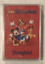 WALT DISNEY WORLD Vintage Full Deck Playing Cards. Opened But Never Used... - $10.88