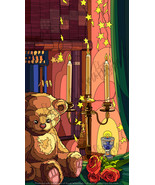 Whimsical Teddy Phone Wallpaper Art - €2,17 EUR