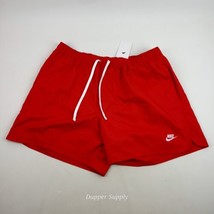Nike Sportswear Woven Lined Flow Shorts 6&quot; Athletic Shorts Sz 2XL Red DM... - £23.59 GBP