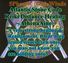 Atlantis Stone Code© Divine Energy Reiki Healing Services from AthenaAine - $150.00