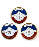 PACRAT Racing League Ski Pins Lot 3 Mt Hood Oregon Skiing Souvenir Colle... - $27.22 CAD