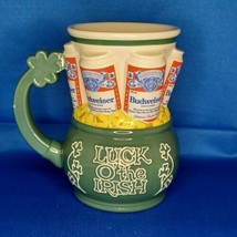 Budweiser St. Patrick’s Day Stein~Luck O’ The Irish-1993 - £13.97 GBP