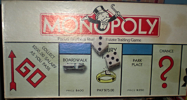 Monopoly Board Game - Parker Brothers Real Estate Trading Board Game   - $14.00