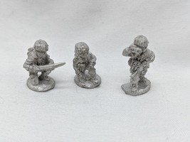Lot Of (3) Infantry Soldier Squad Metal Miniatures 3/4&quot; - $16.29 CAD