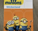 2015 Minions Movie Exclusive Sticker Pad Book Stickerland Licensed Stick... - $10.34