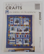 Mccall&#39;s Crafts Pattern #2443 An American Tradition Quilt Stockings Uncut 1999 - £7.71 GBP