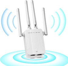 2024 NEW Wifi Extender Signal Booster WiFi Extender WiFi Booster with 1200Mbps D - £63.03 GBP