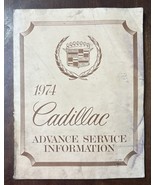 1974 Cadillac Advance Service Information Manual - Vintage - $357.16 MXN