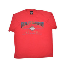 Vintage 1996 Harley Davidson T Shirt Mens XL Lynchburg Virginia Biker US... - $19.20