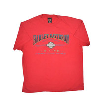 Vintage 1996 Harley Davidson T Shirt Mens XL Lynchburg Virginia Biker US... - £15.21 GBP