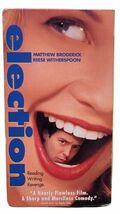 Election (VHS, 1999) Movie Matthew Broderick Reese Witherspoon  - $5.49