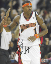 Stephen Jackson signed Golden State Warriors basketball 8x10 photo proof... - £53.19 GBP