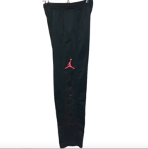 Nike Air Jordan Boys Jumpman Joggers Sweat Pants Black Youth Large Spell Out - £22.37 GBP