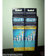8 Ct. ORAL-B PRECISION CLEAN REPLACEMENT BRUSH HEADS(2 PCK x 4 COUNT EA)NIP - £32.04 GBP