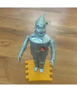 Vintage 1987 Turner The Wizard of Oz Tin Man Doll Figure on Yellow Brick... - $32.00