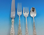 Rose by Stieff Sterling Silver Flatware Set For 12 Service 48 Pieces Rep... - $2,920.50