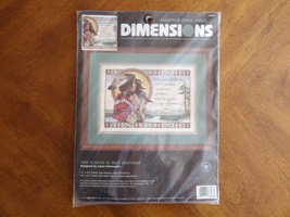 1996 Dimensions Counted Cross Stitch Kit 3808 The Earth Is Our Mother 14... - $12.95