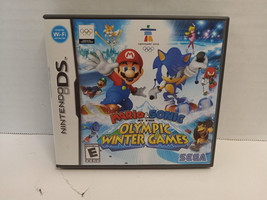 Nintendo DS Mario &amp; Sonic at the Olympic Winter Games NDS CIB Tested 2009 - £12.92 GBP