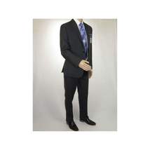 Men RALPH LAUREN Suit Wool Blend Two Button Classic Pinstripe Formal 0151 Gray image 6