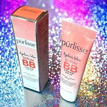 Purlisse Ageless Glow Serum BB Cream with spf 40 medium warm 1.4 Oz RV $40 NIB - £19.75 GBP