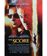 THE SCORE CAST Signed Movie Poster x2 - Robert DeNiro &amp; Edward Norton  2... - £338.94 GBP