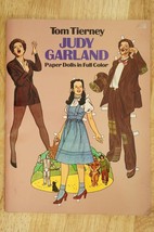 Vintage Toy Paper Dolls Book JUDY GARLAND Movie Costumes by Tom Tierney 1982 - £15.78 GBP