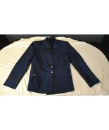 REGULATION USAF USAFA CADET U.S. AIR FORCE 4 BUTTON DRESS BLUE JACKET 11... - €52,79 EUR