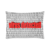 Virus Detected Pillow Case 30&quot; x 20&quot; (2 Sides) - $431.73 MXN
