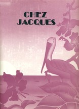 Chez Jacques Restaurant Francais Menu Frenchtown St Thomas US Virgin Islands - $41.71