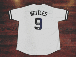 GRAIG NETTLES 1977-78 WSC NEW YORK YANKEES 3RD BASEMAN SIGNED AUTO JERSE... - $197.99